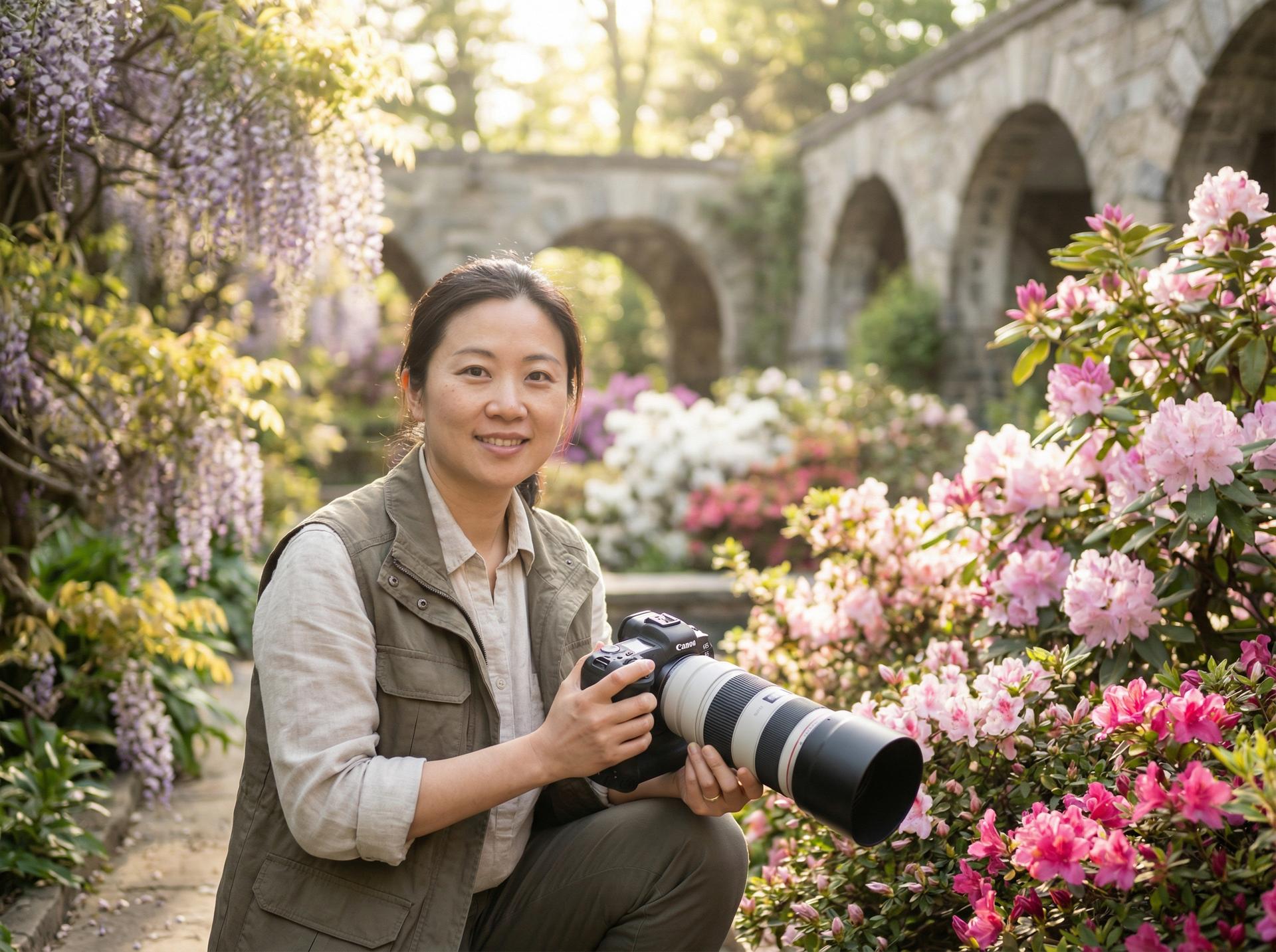 黄色仓库植物视频摄影师-王晓薇