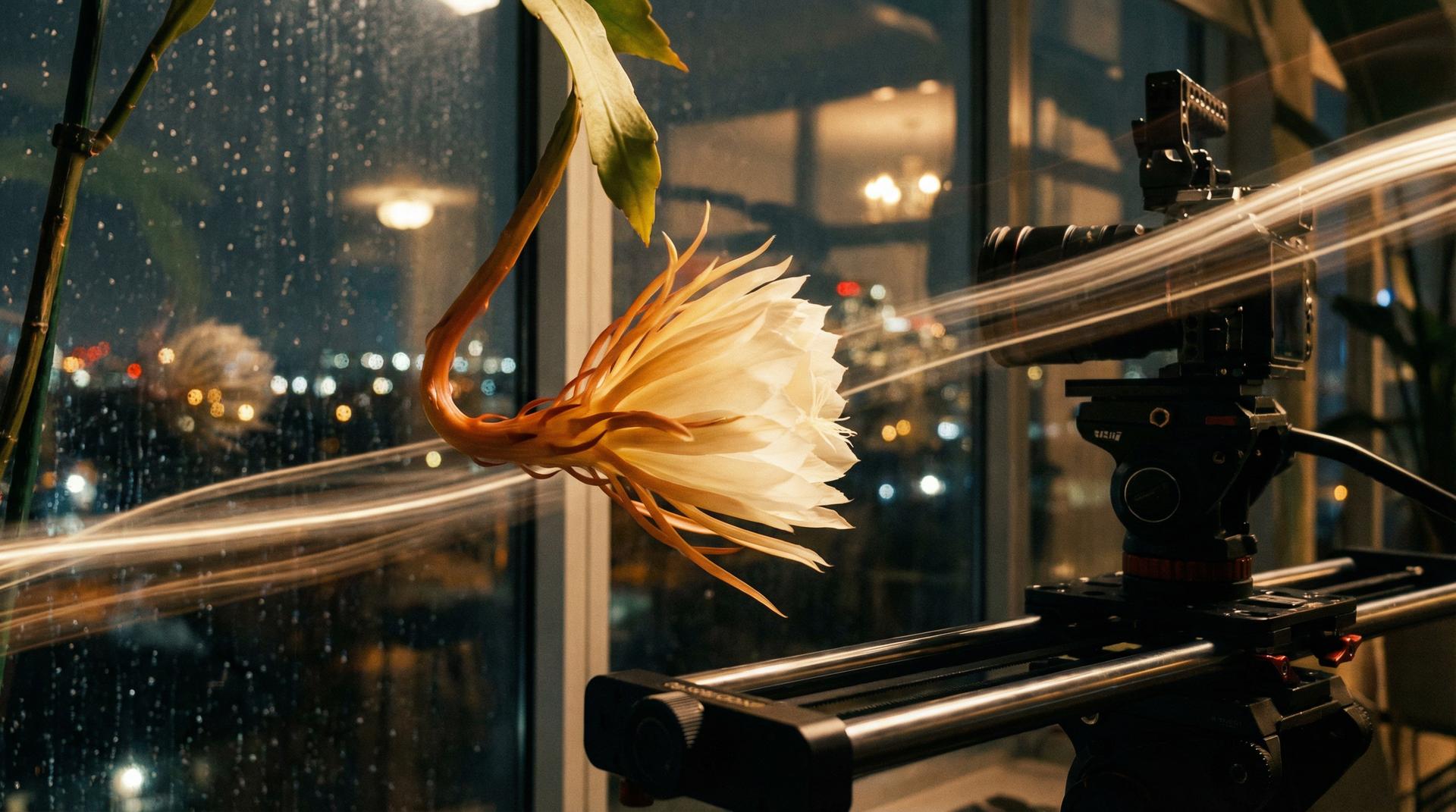 黄色仓库植物视频创作